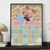 Diamond Painting Kit Full Diamond Round Mosaic Cute Angel Floral Patchwork Home Decor Gift