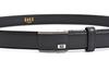 Daks Leather Business Belt with Slide Buckle (DB25070)