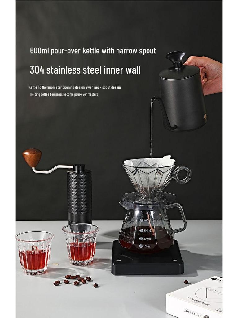Premium Coffee Pour-Over Gift Set - Complete Utensil Collection
