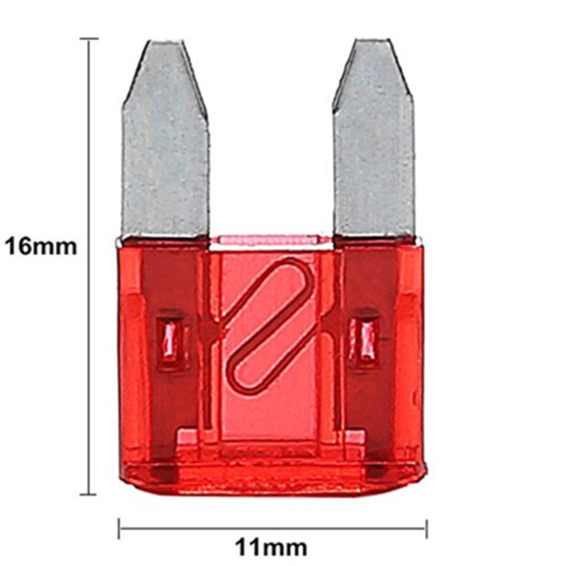 140pcs 5-30 Amp7 Sizes Mixed Mini Blade Car Fuses Fuse Auto Marine Bike Set Car Accessories