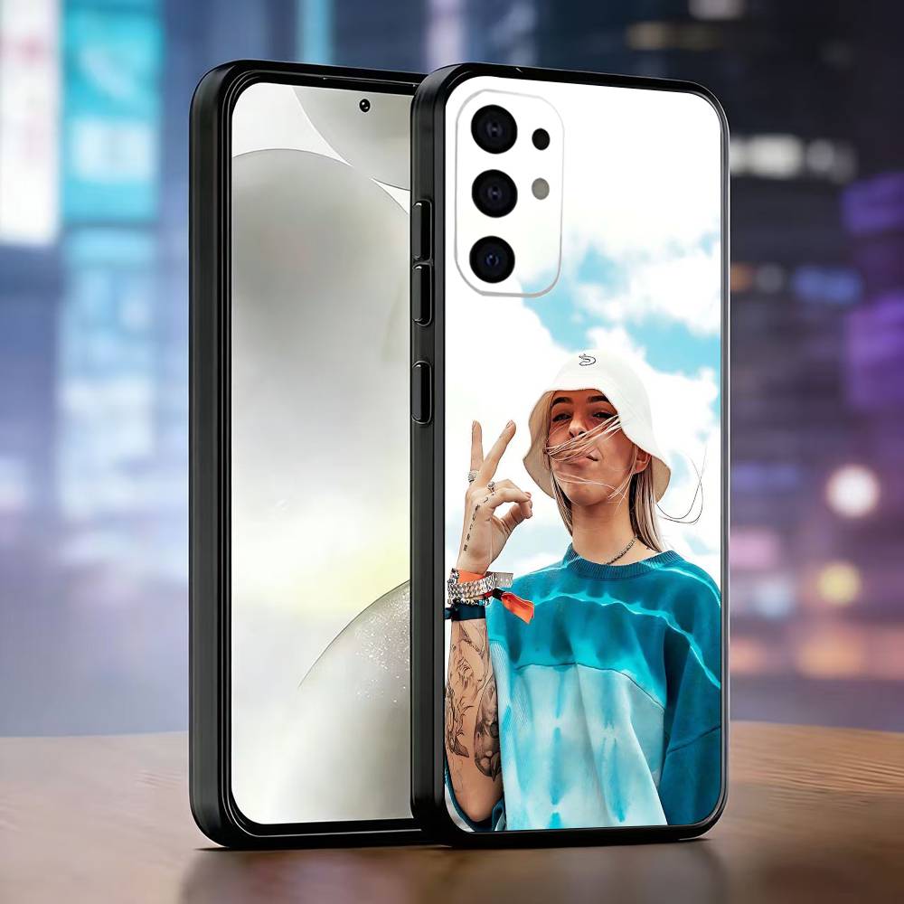 Singer Y-Young Mikos Phone Case For Samsung S25,S24,S21,S22,S23,S30,Ultra,S20,Plus,Fe,Lite,Note,10,Black Cover