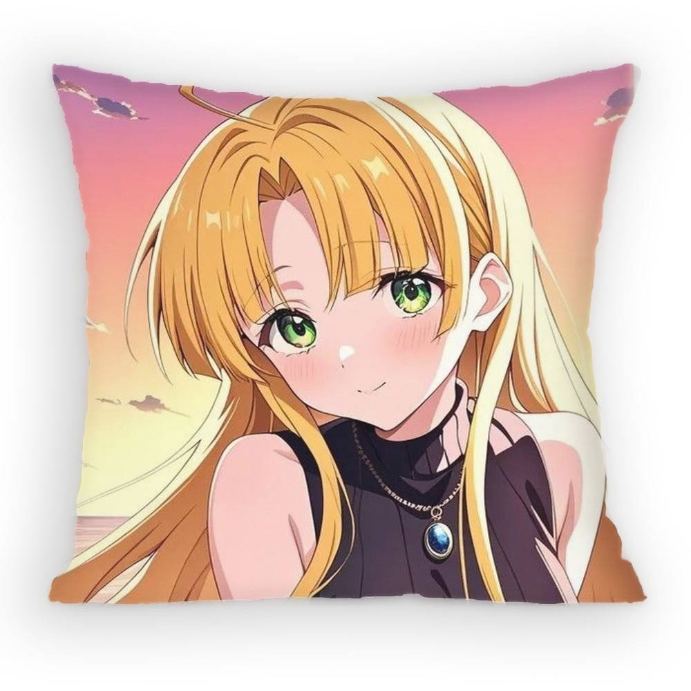 High School DxD Asia Argento Pillow Case Antidustmite Pillowcase Invisible Zipper Silky Sofa Cushion Cover for Bedroom