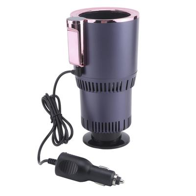 Cooler Warmer Cup Holder 2‑in‑1 Universal Intelligent Aluminum for Home Trip Auto