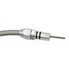 Mount Flexible Braided Transmission Dipstick Stainless Steel Tube For GM 4l80e 4l60e Chevy SBC BBC Th350 Th400 Turbo 700R4