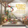 Interactive Hanging Hooks Bird Stand Colorful Beads Plastic Bird Swing Bendable Design Bird Activity Leg Exercise