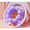 1PC Full Package Upgrade 32 Wheels Circular Massager Roller Leg Clamping Massager Dredge Meridians and Relax Thin Legs