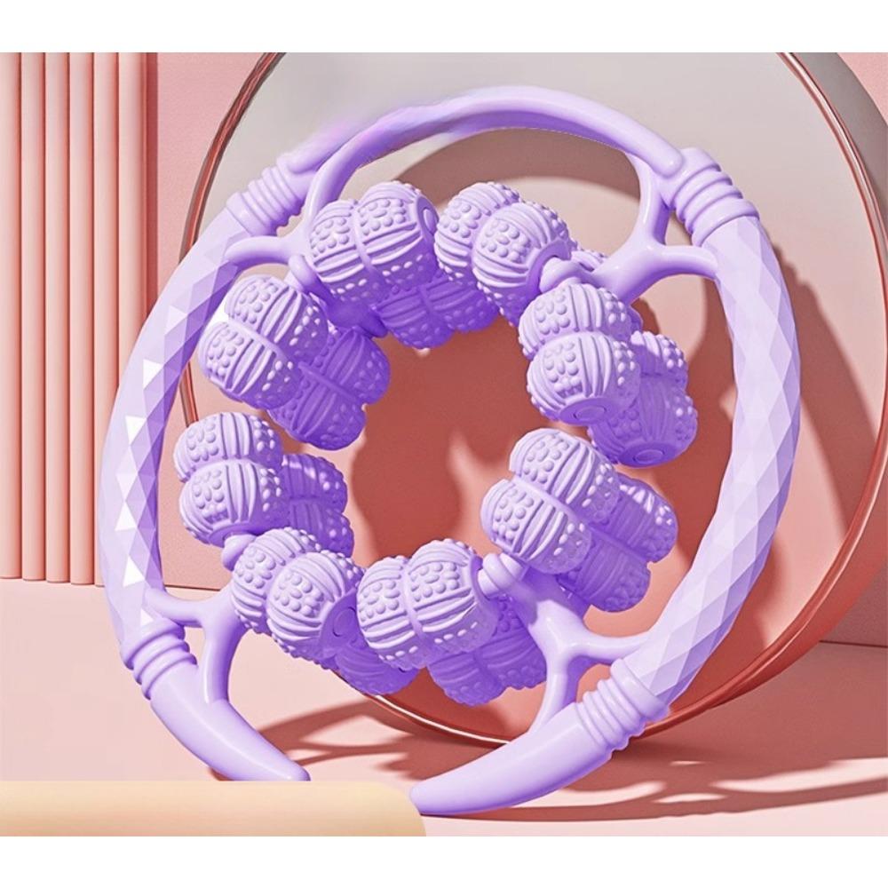 1PC Full Package Upgrade 32 Wheels Circular Massager Roller Leg Clamping Massager Dredge Meridians and Relax Thin Legs