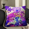 Cartoon Game Deltarune Cushion Cover Inches Farmhouse Decor Home Throw Pillow Covers for Couch Decorations