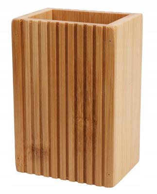 Elegant Bamboo Bathroom Toothbrush Holder 88x66x124 Cm