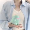 Cartoon Kawaii Chubby Dinosaur Plush Doll Keychain Pendant Creative Ins Small Fresh Dinosaur Backpack Pendant Kids Gifts