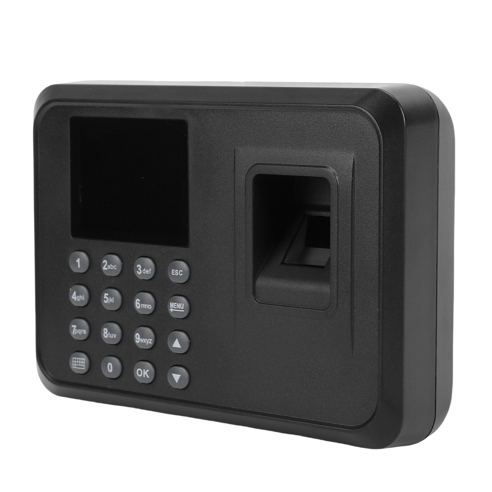 

Employees Time Clock 2 in 1 Fingerprint Password in Out Machine Attendance Punch Recorder for Small Business