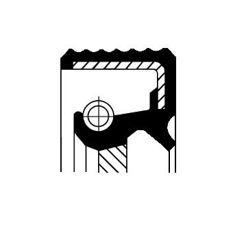 Corteco Shaft Seal, Differential 49372492 Rozmiar 1
