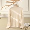 Autumn And Winter Pile-Neck Cashmere Sweater Solid Color Cashmere First-Line Ready-To-Wear Cross-Road Sweater Loose Casual Solid Color Knitted Sweater