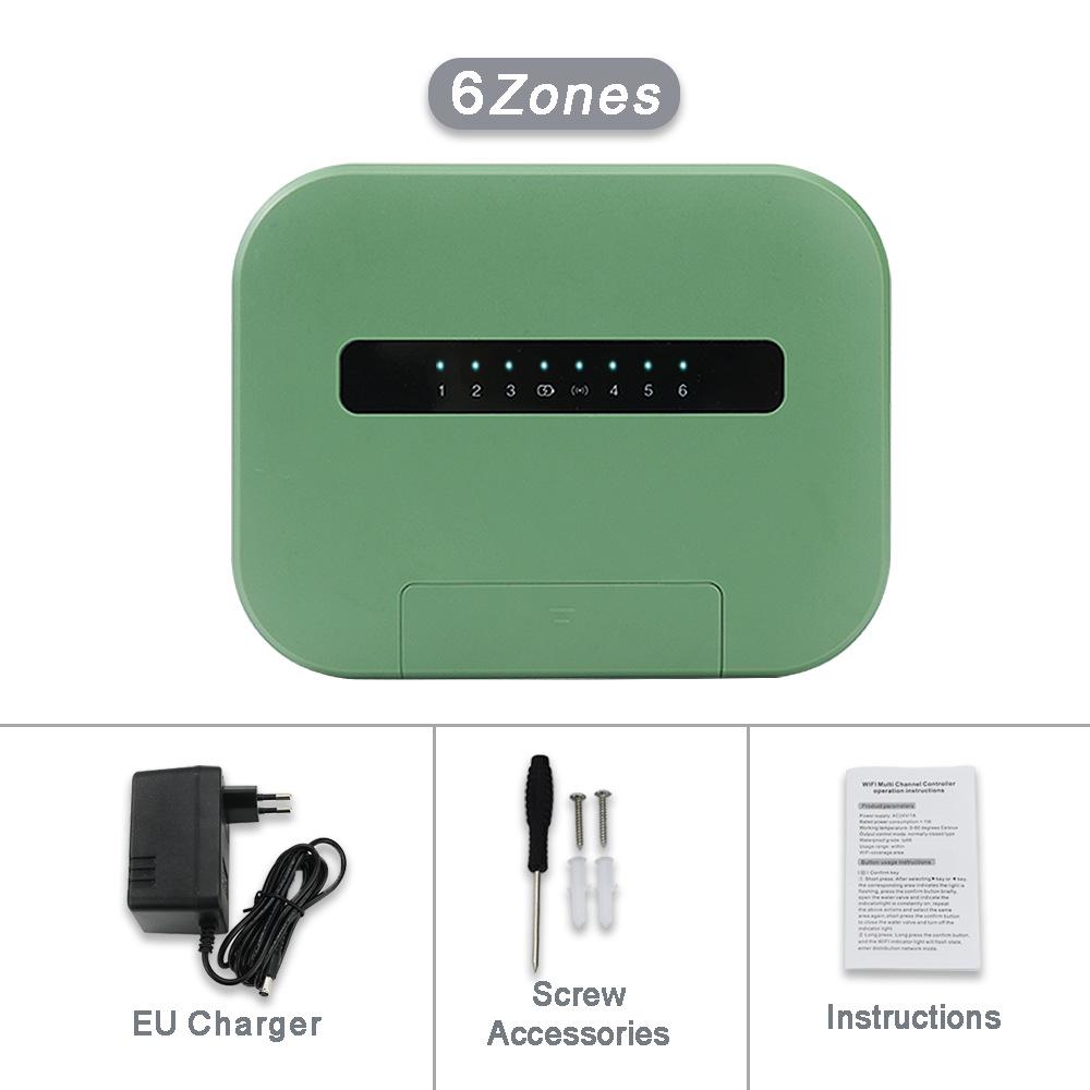 Smart Irrigation Controller: 6/8-Way Tuya WiFi for Automatic Flower/Grass Watering and Timing