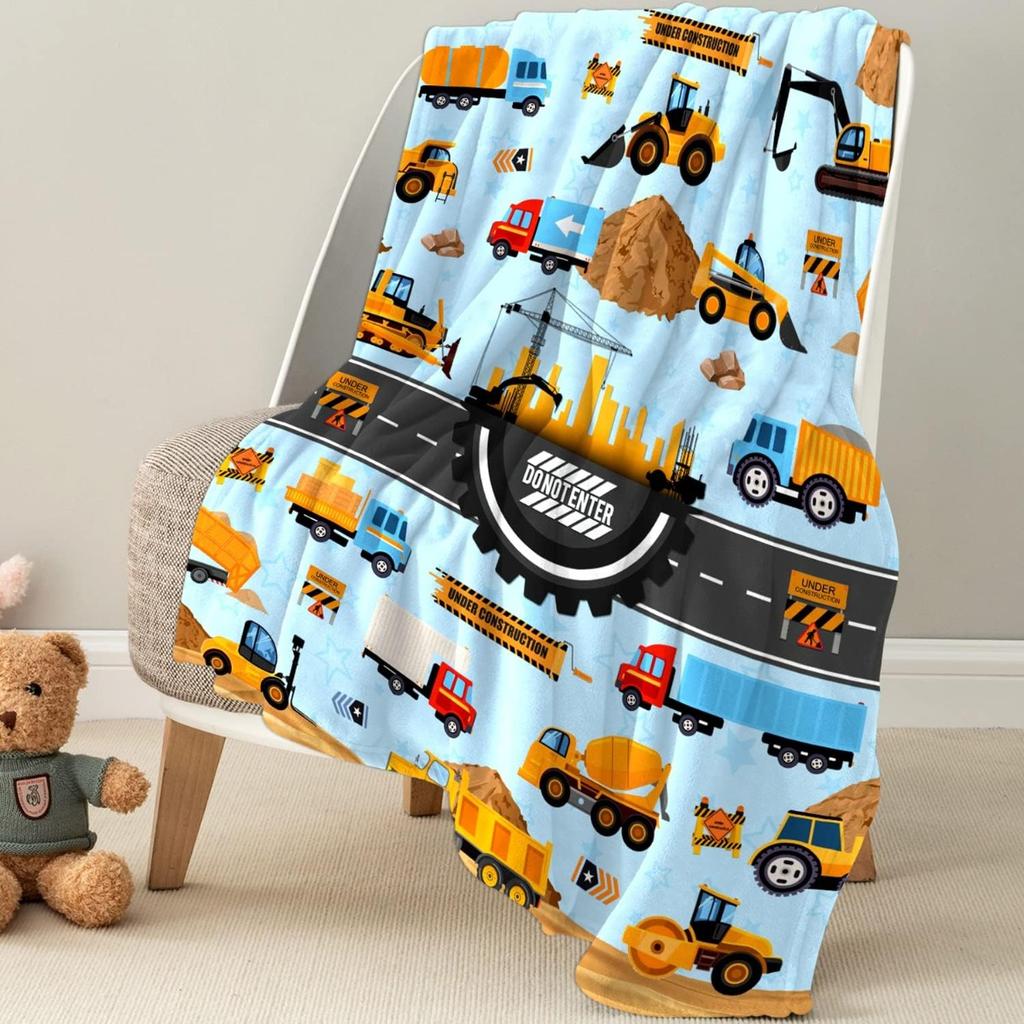 Soft Blanket for Kids Boys, Cozy Toddler Boys Girls Birthday Gifts Fuzzy Cute Outer Space Throw Blanket for Couch Bed Car, Black