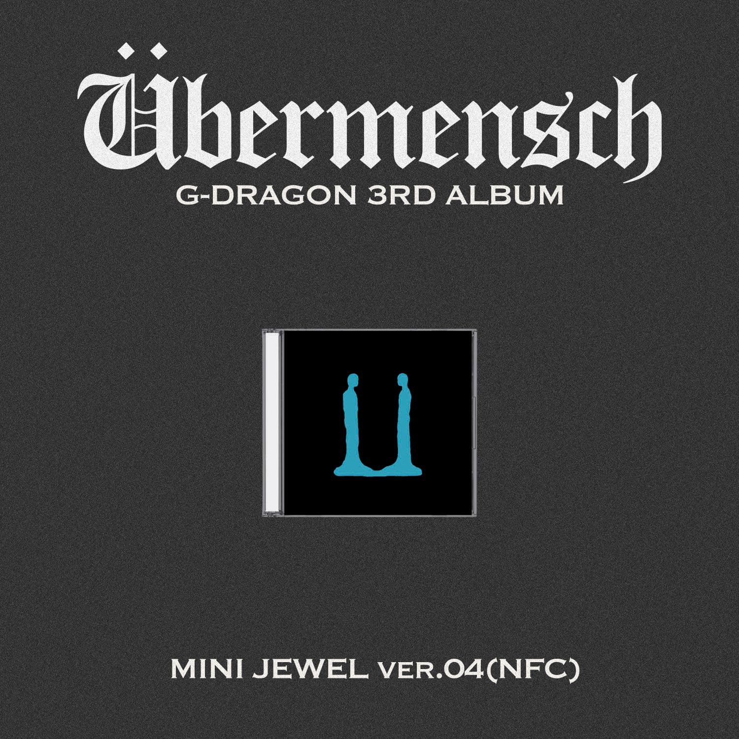 

G-DRAGON 3RD ALBUM [Übermensch] MINI JEWEL ver.4 (NFC) (Korean Edition) *This is a digital album and does not include a CD (app required)