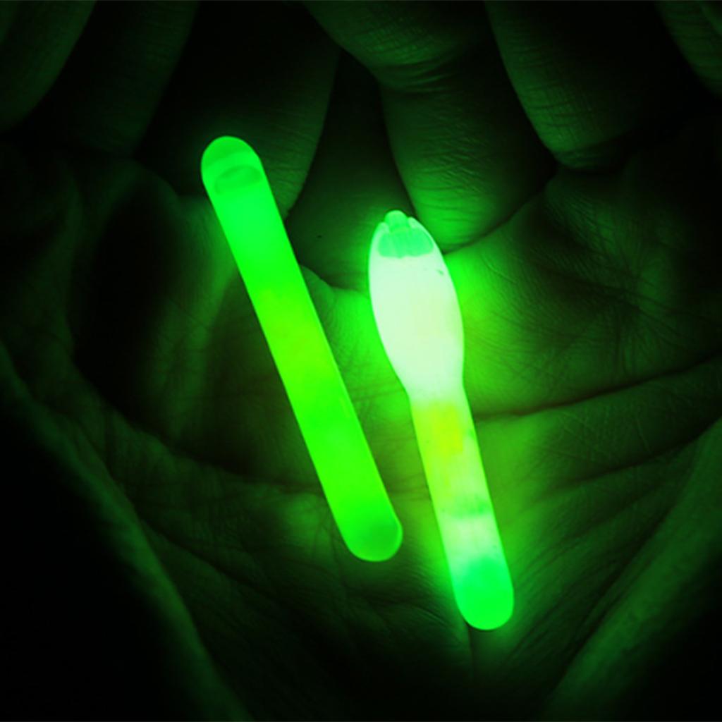 Fishing Glow Stick Dark Fishing Rod Light Fishing Float Light Glow Stick Bites Alarm Night Fishing Luminous Glow Stick