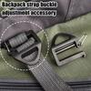 Luggage Accessories Buckles Black Mesh Buckles Backpack Buckle Ring Thickened Four Level Buckle Hiking Bag Adjustment Buckle