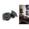 2Pcs 52mm Speakers 2Inch Full frequency 4Ohm  10W Loudspeaker DIY Sound Subwoofer For Home Theater Loudspeakers