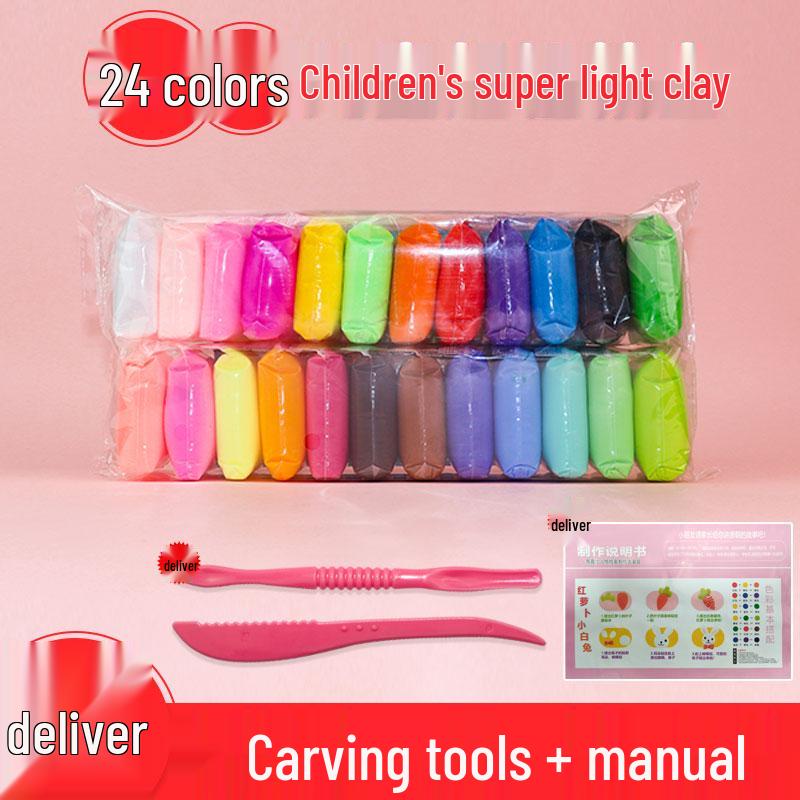 36-Color Children’s DIY Play Dough Set – Sterile Modeling Clay for Handmade Figurines