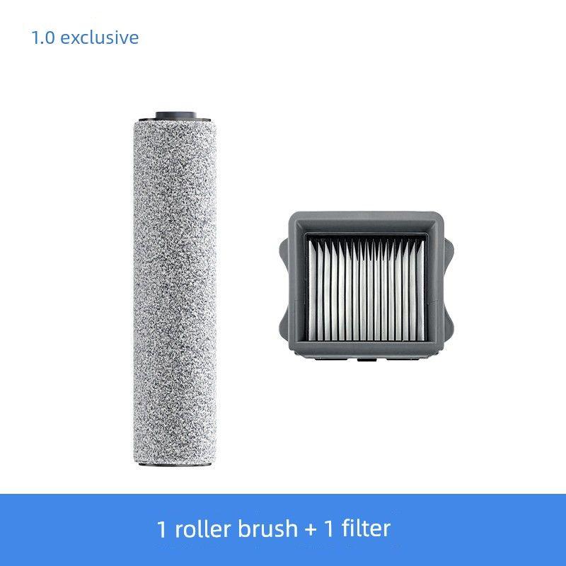 

Applicable to TINECO 2.0LCD/LED Sweeper Second Generation First Generation Fu Wan 3.0 Washing Machine Accessories Filter Screen Rolling Brush [1.0 Original Quality] 1 Roller Brush + 1 Filter