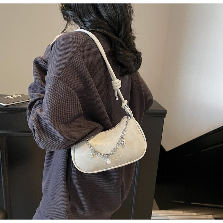 Tasche Umhängetasche Kleine Tasche Ältere Frauen Neue Mode Vielseitige Umhängetasche Nische Ein Schulter Unterarmtasche Damen