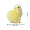 Simulation Chick Animal Doll Chicken Stuffed Animal Chick Plush Toy Farm Party Favors Chicken Toy Easter Basket Stuffs