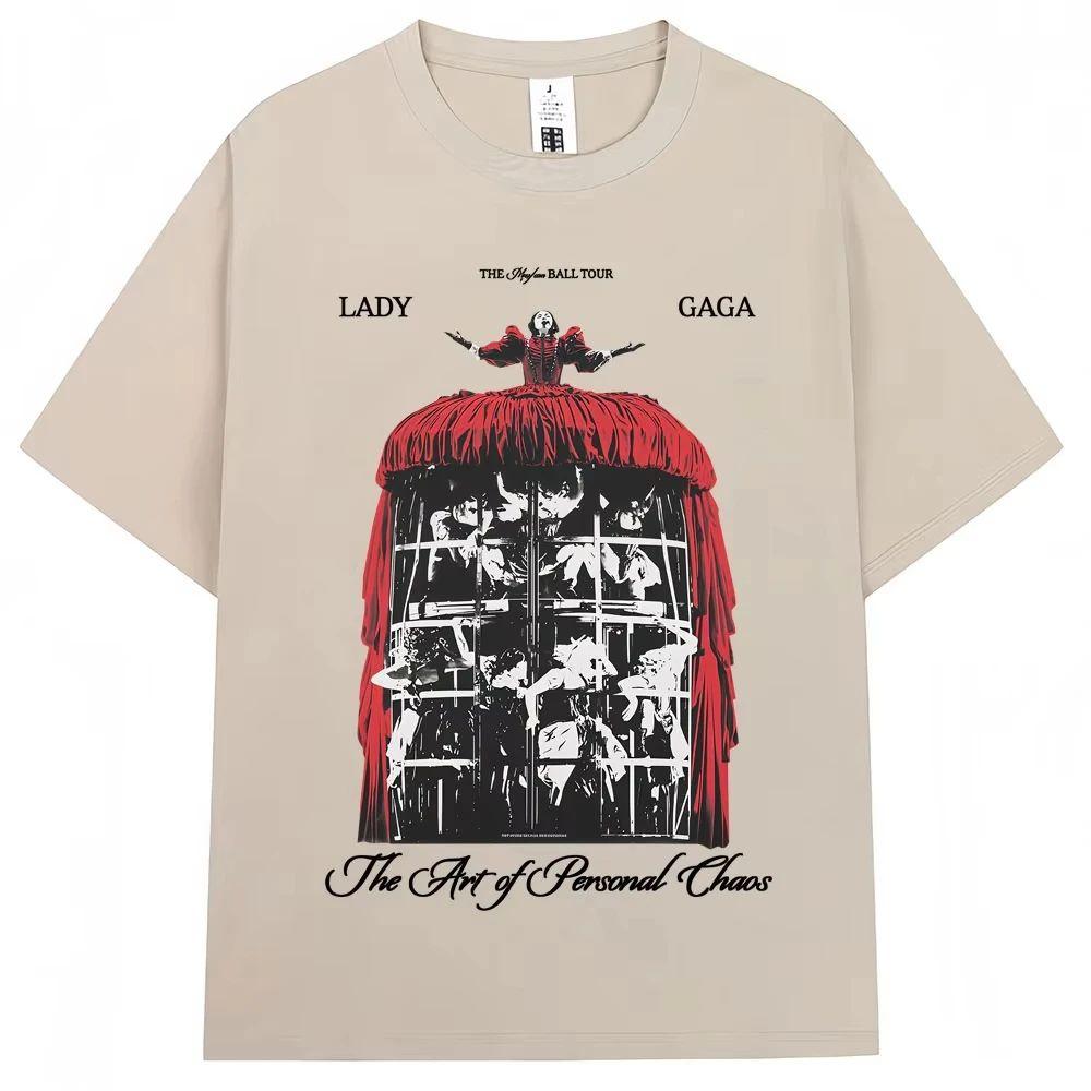 Vintage Hip Hop Trička Mayhem Ball Tour Tričko Pánské Dámské Módní Nadměrné Bavlněné Tričko Hipster Streetwear Pánské