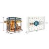 DIY Mini Dollhouse Kit LED Light 3D Puzzle Building Model Craft Wooden Miniature House  Adult