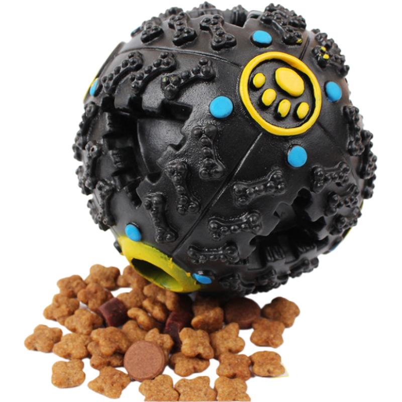 

Dog Toy Pet Squall Ball Food Dropping Ball Dog Funny Training Plastic Toy Vocal Ball