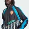 adidas Originals Manchester United 90 Woven Stand Collar Zip Loose Long Sleeve Jacket Men Jackets KD5815