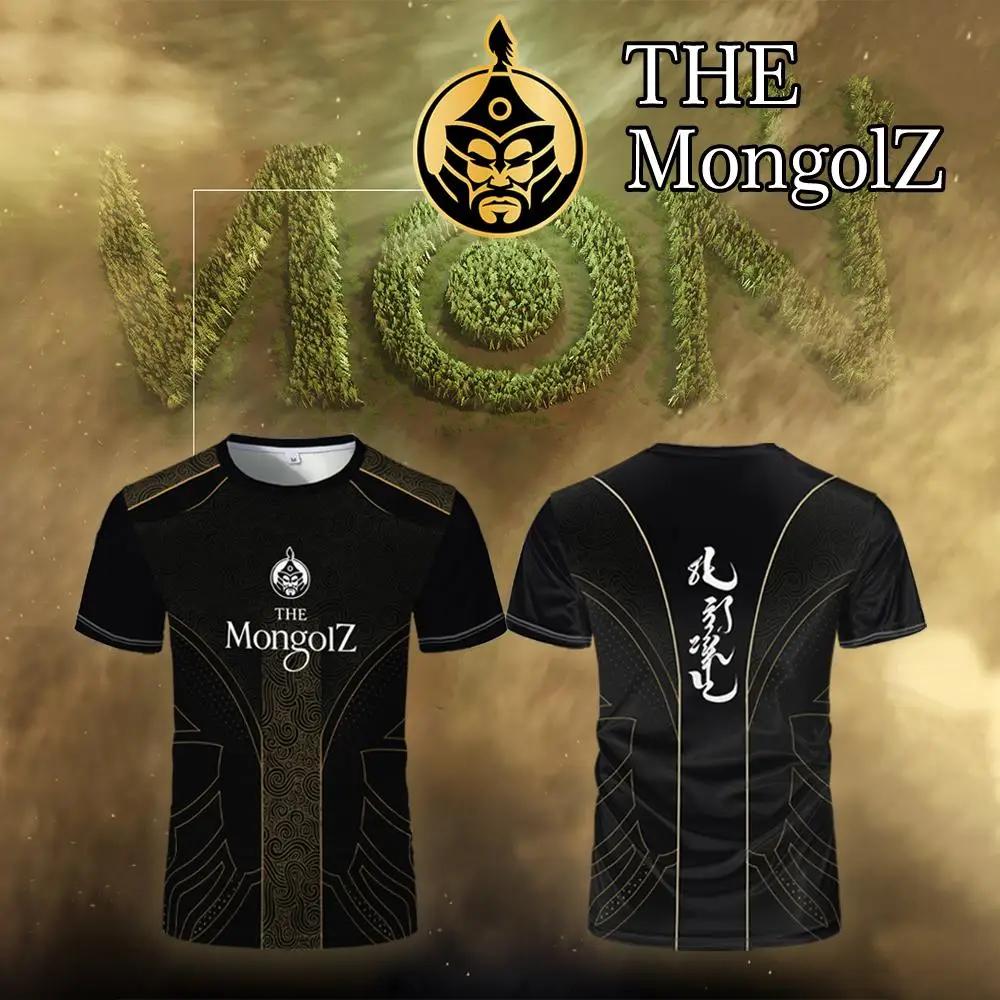2026 Mongolia E-sports Team Training Uniform - Mongolia Team Club CS2 Player Customized T-Shirts for Men and Women