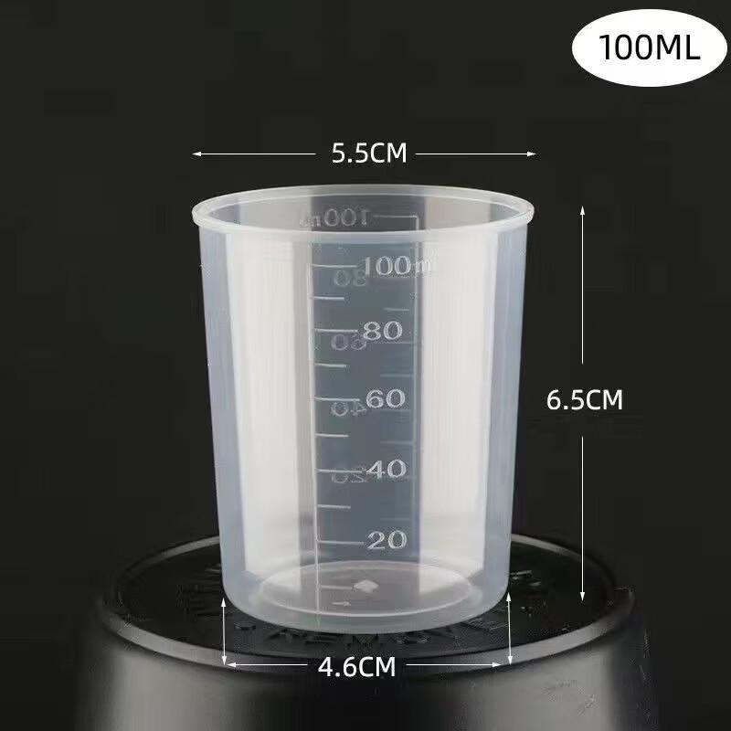 100ml PP Plastic Measuring Cup (10 Pack)