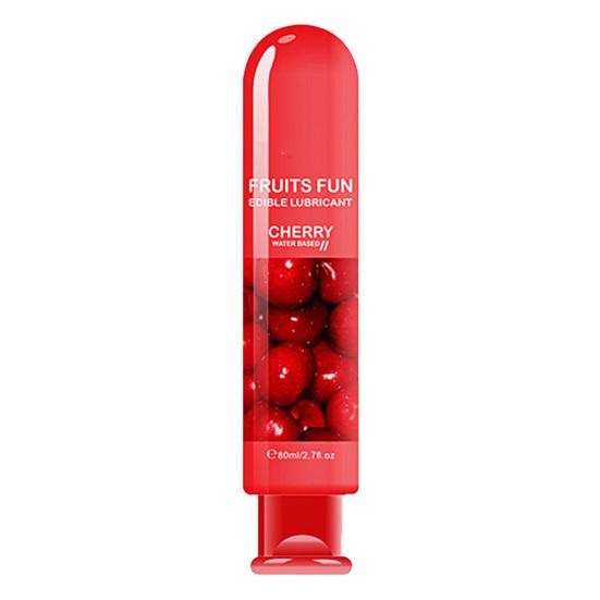 Yousheng 80ML Sex-Gleitmittel auf Wasserbasis, nicht fettend, natürlicher Pflanzenextrakt, Lustverstärker, hinterlässt keine Flecken, Erdbeer-Blaubeer-Geschmack für Paare