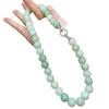 12Mm Ice Crack Magnetic Beads Crystal Beaded Necklace Medieval Vintage Fashion Retro Design Beaded Necklace Jewelry