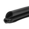 3 Meters 30mm Universal Door Edge Trim Protector Guard Hardwearing Car Auto Truck Ship Dustproof Rubber Seal Strip With Steel Sheet