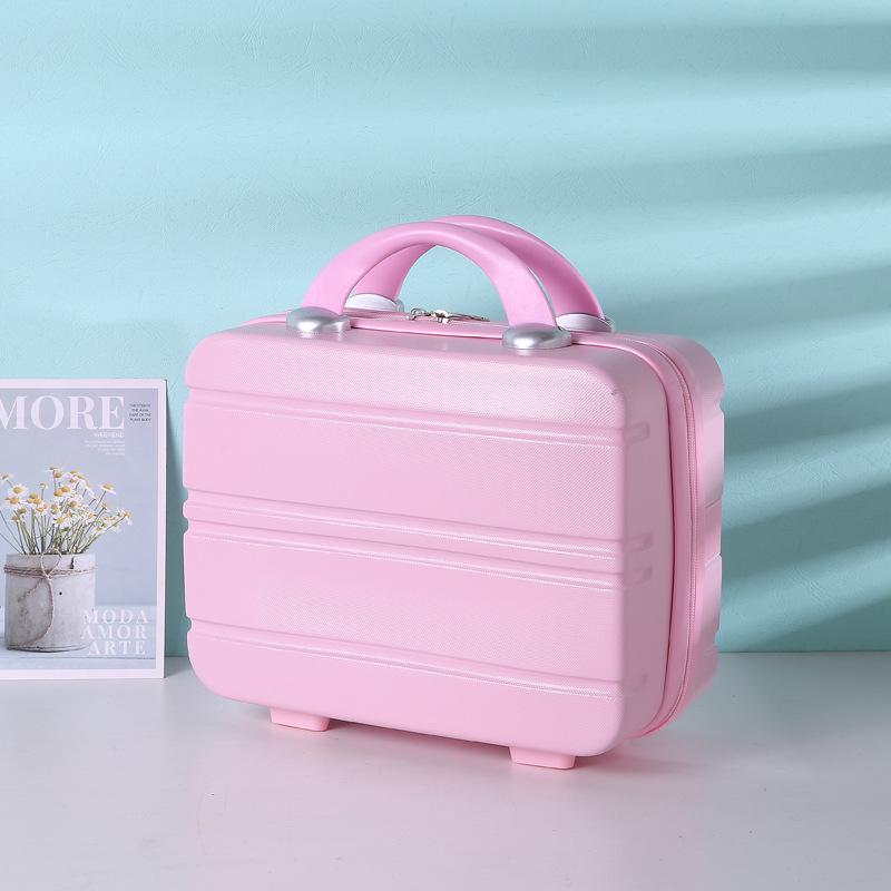 Customizable Logo 12-Inch Makeup Case & 14-Inch Carry-on Suitcase Set