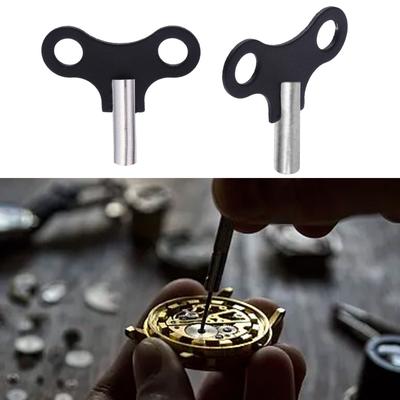 High Quality Steel Clock Key Metal Clock Key Sturdy Clock Tools Winding Chain Repair Tool for Home Shop Clock Long Style