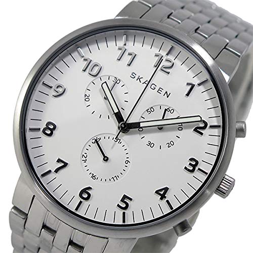 Skagen Quartz Chronograph Men's Watch SKW6231 White