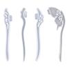 Barrette Hair Clip Silicone Epoxy Resin Mold Hair Pin Jewelry Casting Mold Tools for Classical Jewelry Making Women Gift