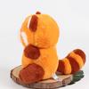 Raccoon Plush Simulation Raccoon Cute Cartoon Red Raccoon Plush Toy Doll Cute