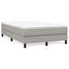 VidaXL Bed Slatted Base with Mattress, Upholstered Bed, Double Bed, Adult Bedroom Interior Bed, Modern, 3269657