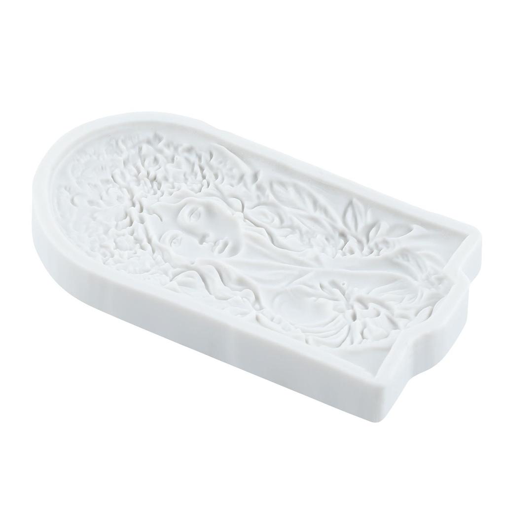 Goddess Silicone Mold Lady Avatar Fondant Molds Cake Decorating Tools Cupcake Topper Candy Sugar Craft Gum Paste Polymer Clay
