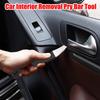 Car Trim Removal Tool Stainless Steel Car Removal Tool Kits Car Door Clip Panel Trim Dash Auto Radio Metal Removal Pry Tool