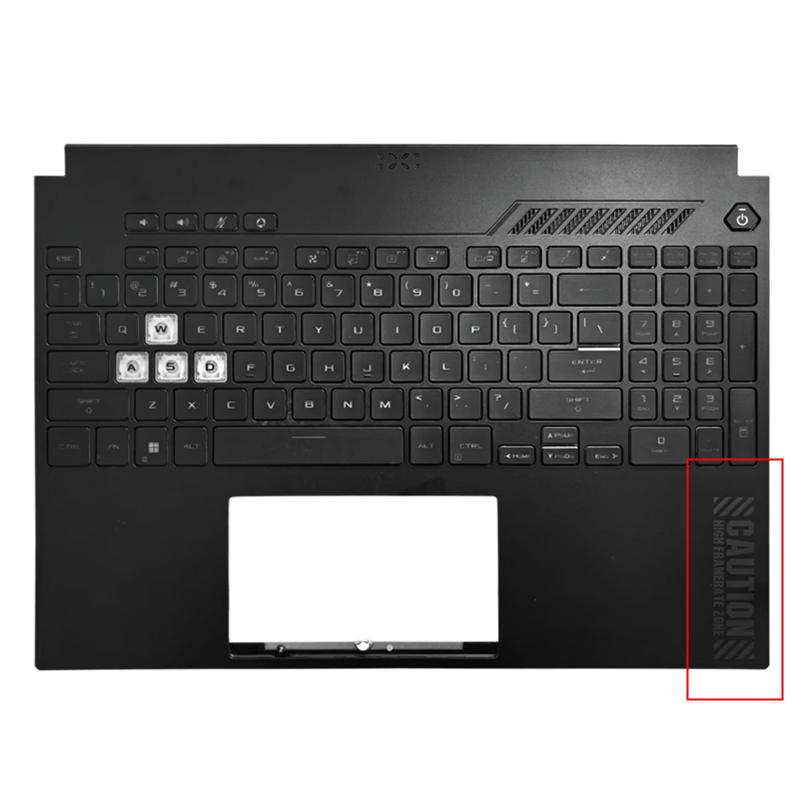 New For TUF Gaming F15 A15 FX517 FX507 FA507 Upper Case Palmrest Cover KB Bezel Backlit Keyboard