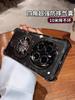 For Honor Magic 7 Lite 6 5 Lite X9C Case Magnetic Holder Luxury Plating Airbag Soft Silicone Transparent Shockproof Back Cover