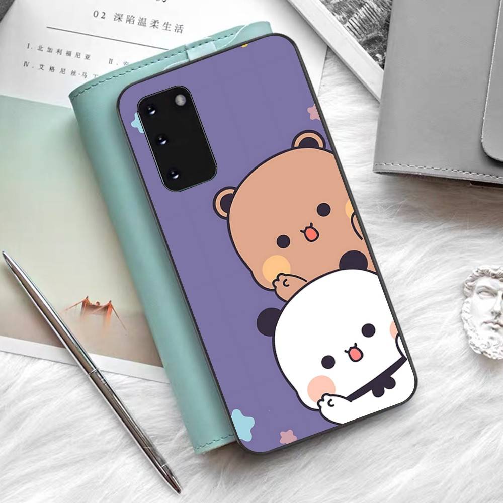 BuBu DuDu Couple Cartoon Phone Case For Samsung S 24 Fe 25 Ultra Plus 20 Lite 21 30 22 23 24 22 Ultra 5G Fundas