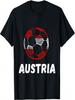Funny Tees Soccer Player Fan Of Football Austria Team T-Shirt(1)