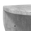 Wall Mounted Shelf Concrete Grey 38 x 19 x 19 cm Particleboard