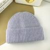 Big Head Circumference Winter New Knitted Hat Versatile Blended Warm Cold Hat Fashion Big Head Circumference Cold Hat Women